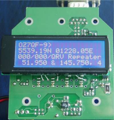 PCB with LCD